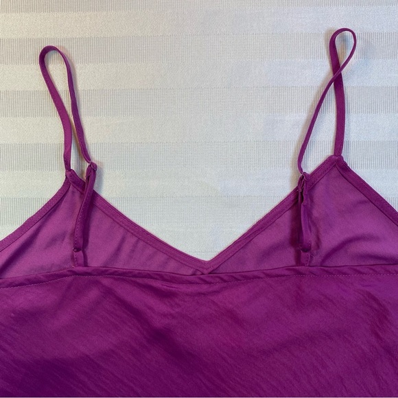 A New Day Vibrant Purple Slip Dress Adjustable Straps Sz Small NWT - Picture 12 of 12